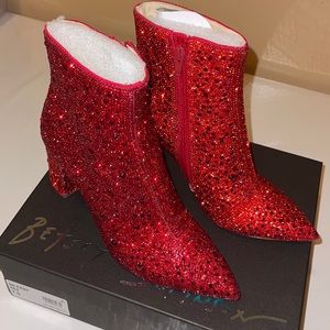 betsey johnson ankle boots